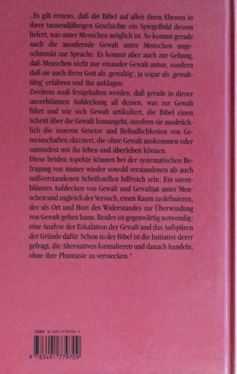 Der un-heile Gott