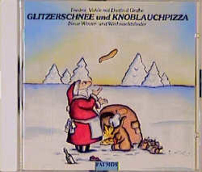 Glitzerschnee und Knoblauchpizza