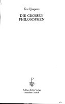 Die grossen Philosophen