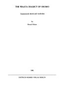 Language and Dialect Atlas of Kenya / The Waata Dialect of Oromo