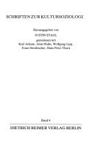 Kultur im Zeitalter der Sozialwissenschaften
