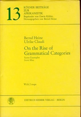 On the Rise of Grammatical Categories