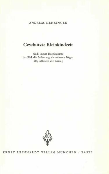 Geschützte Kleinkindzeit