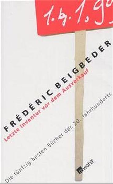 Letzte Inventur vor dem Ausverkauf
