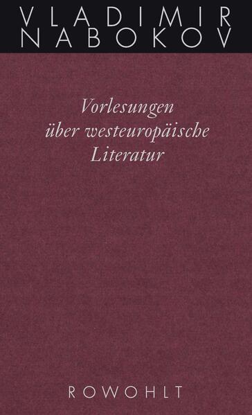 Vorlesungen über westeuropäische Literatur
