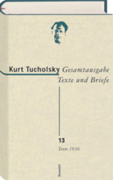Gesamtausgabe Texte und Briefe 13