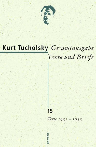 Gesamtausgabe Texte und Briefe 15