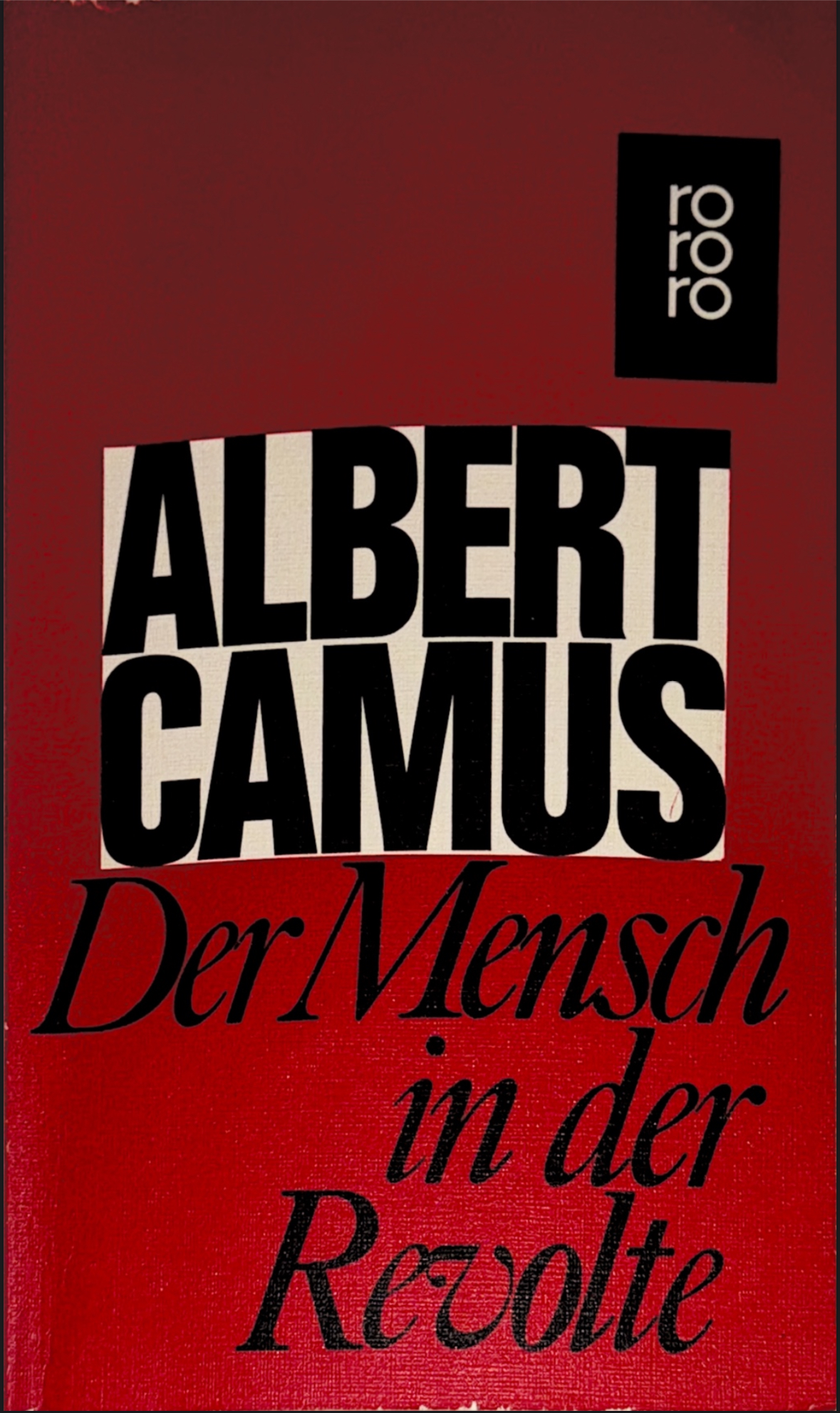 Der Mensch in der Revolte