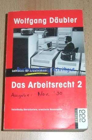 Das Arbeitsrecht 2