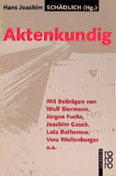 Aktenkundig