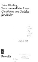 Zum laut und leise lesen