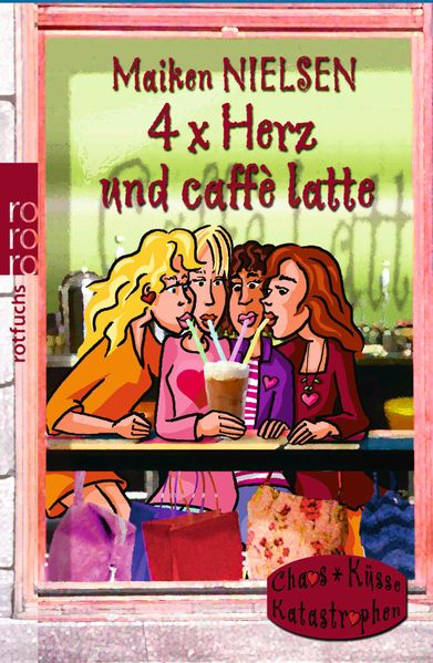 4 x Herz und caffè latte