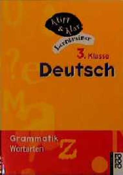 Deutsch, 3. Klasse - Grammatik: Wortarten