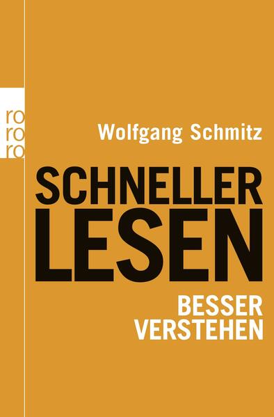 Schneller lesen - besser verstehen