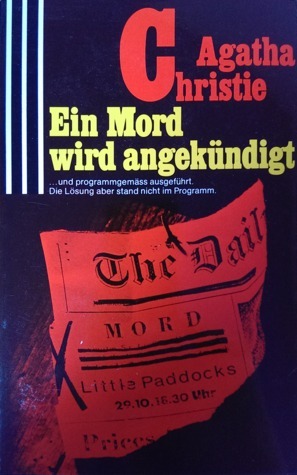 Ein Mord wird angekündigt.