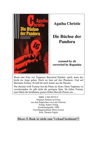Die Büchse der Pandora
