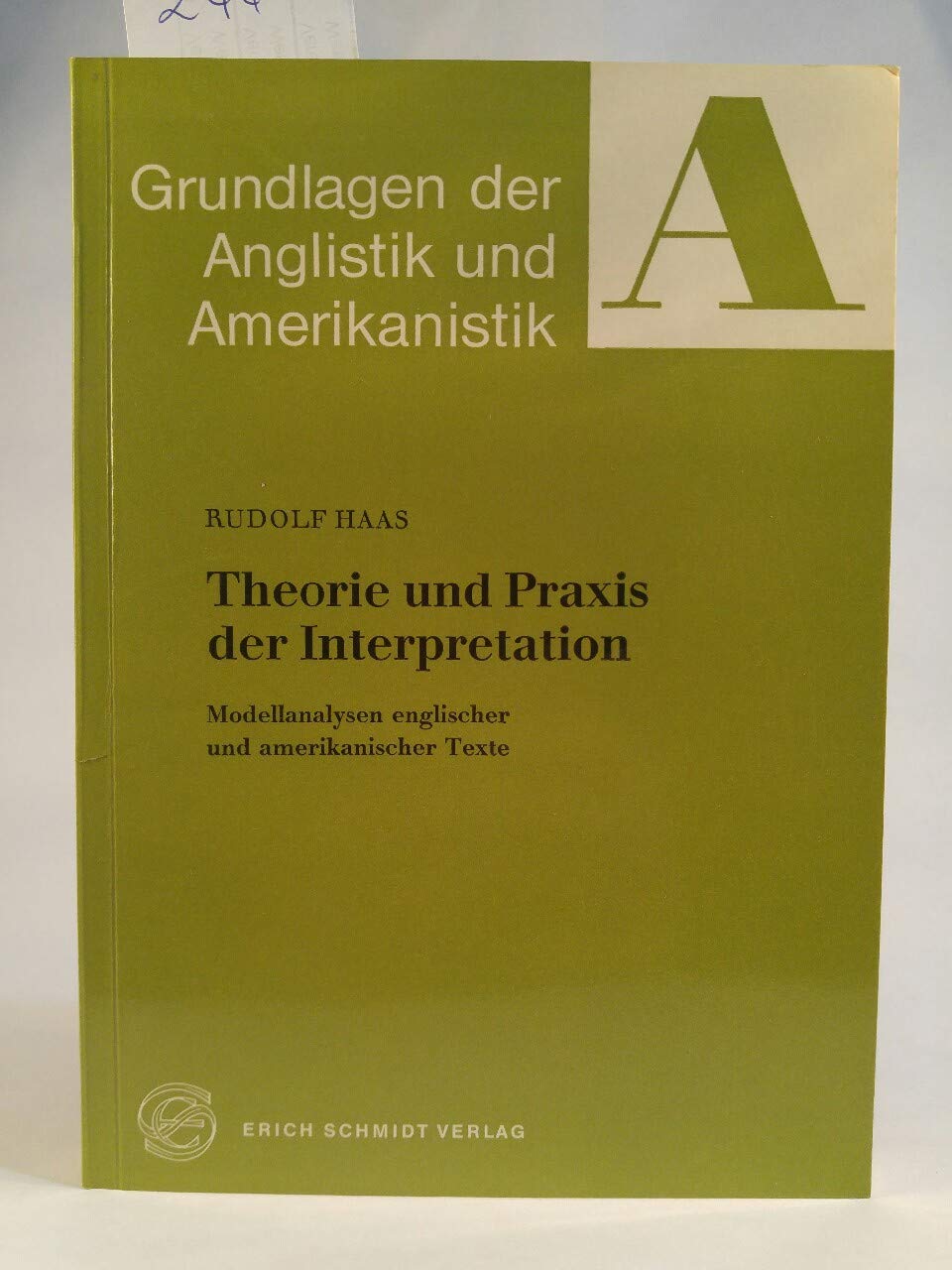 Theorie und Praxis der Interpretation