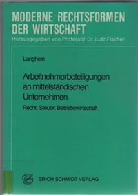 Arbeitnehmerbeteiligungen an mittelständischen Unternehmen