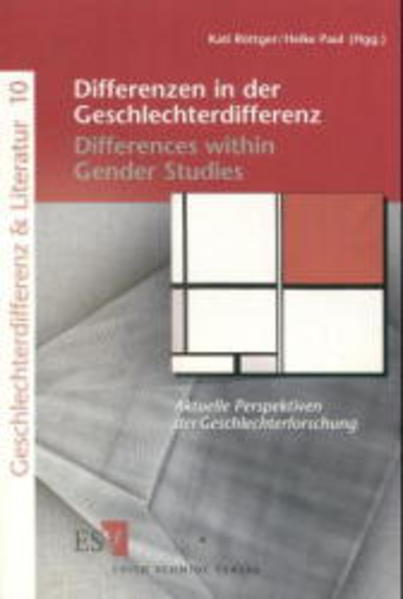 Differenzen in der Geschlechterdifferenz /Differences within Gender Studies