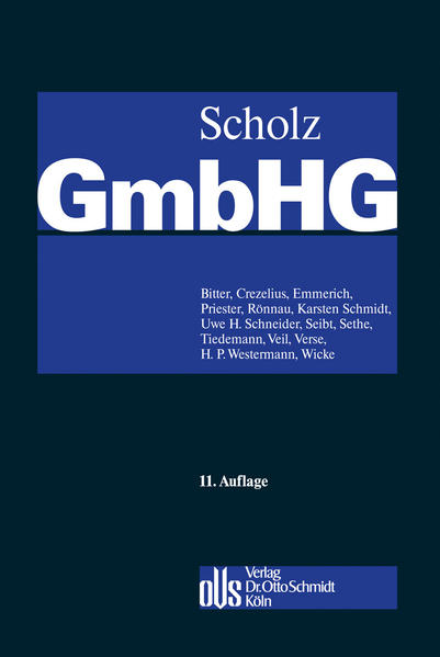 GmbH-Gesetz, Band 1 / GmbH-Gesetz