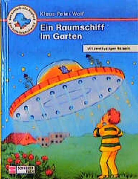 Ein Raumschiff im Garten