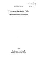 Die amerikanische Ode