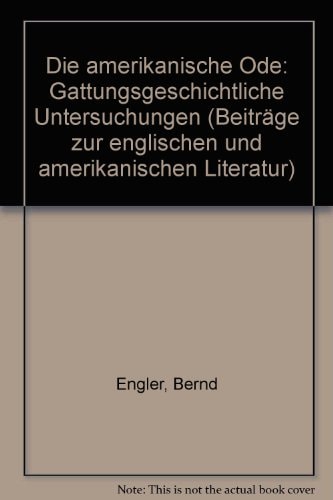 Die amerikanische Ode