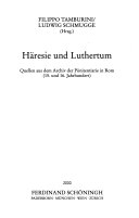 Häresie und Luthertum