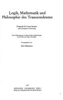 Logik, Mathematik und Philosophie des Transzendenten