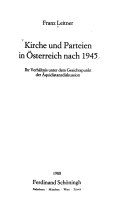 Kirche und Parteien in Österreich