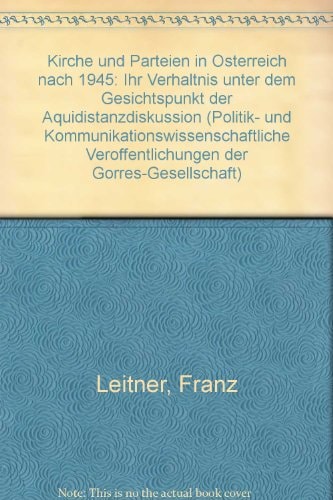 Kirche und Parteien in Österreich
