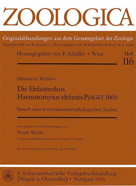 Die Elefantenlaus - Haematomyzus elefantis Piaget 1869