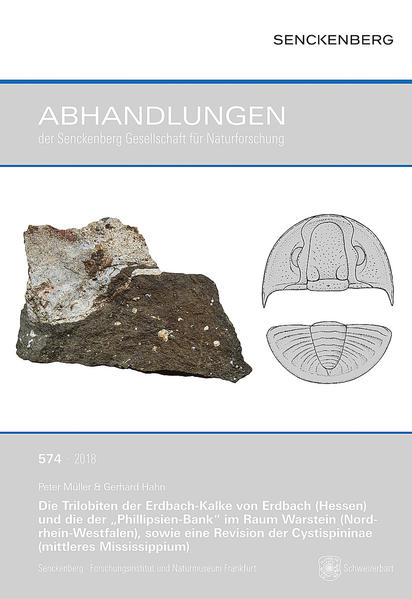 Die Trilobiten der Erdbach-Kalke von Erdbach (Hessen) und die der "Phillipsien-Bank" im Raum Warstein (Nordrhein-Westfalen), sowie eine Revision der Cystispininae (mittleres Mississippium)