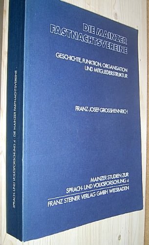 Die Mainzer Fastnachtsvereine