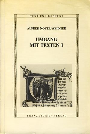 Umgang mit Texten I
