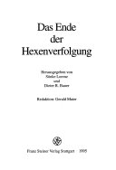 Das Ende der Hexenverfolgung