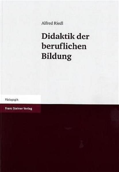 Didaktik der beruflichen Bildung