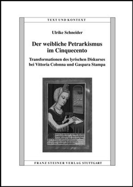 Der weibliche Petrarkismus im Cinquecento