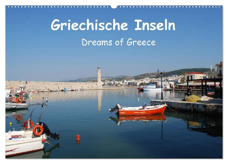 Griechische Inseln (Wandkalender 2026 DIN A2 quer), CALVENDO Monatskalender