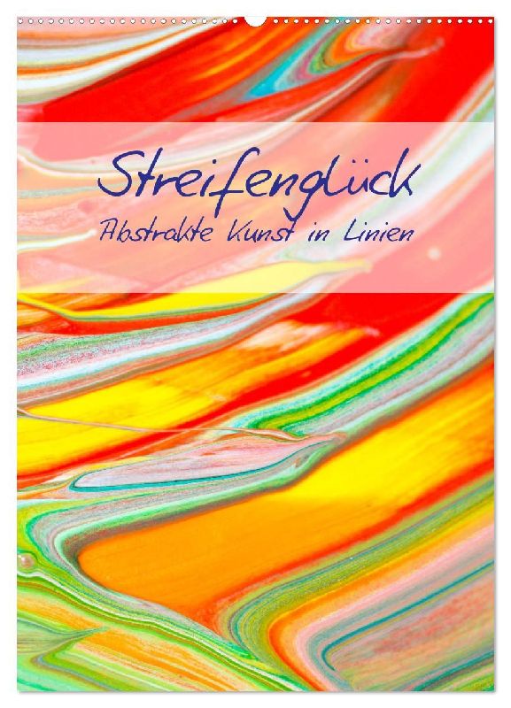 Streifenglück (Wandkalender 2026 DIN A2 hoch), CALVENDO Monatskalender