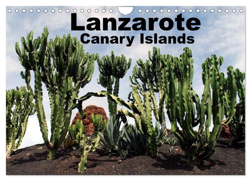 Lanzarote - Canary Islands (Wall Calendar 2026 DIN A4 landscape), CALVENDO 12 Month Wall Calendar