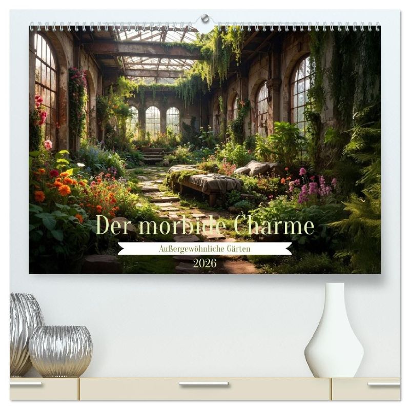 Der morbide Charme (hochwertiger Premium Wandkalender 2026 DIN A2 quer), Kunstdruck in Hochglanz