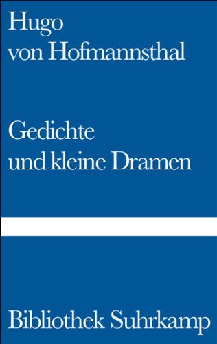 Gedichte und kleine Dramen