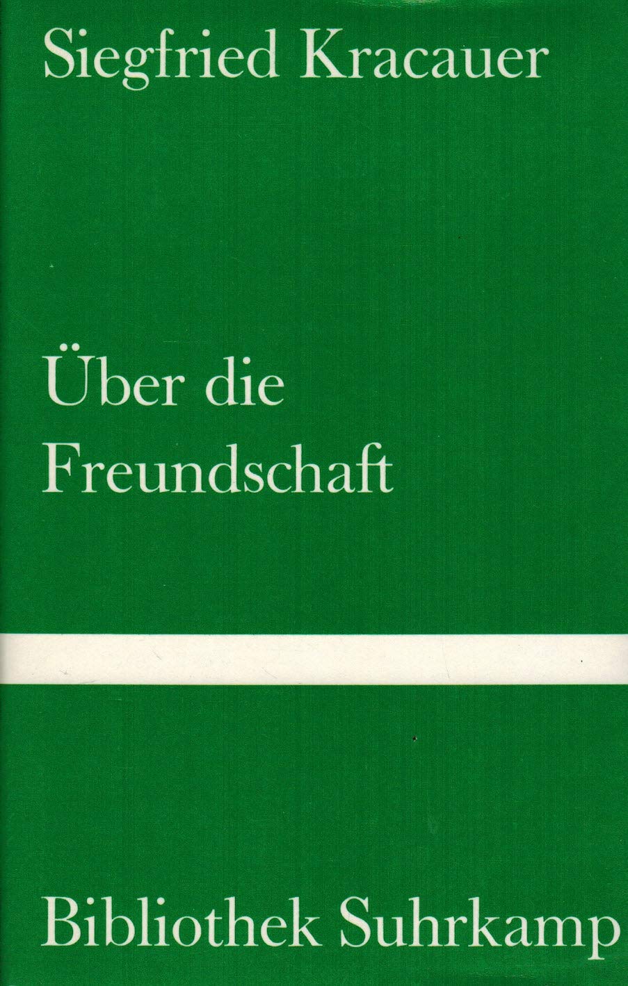 Über die Freundschaft