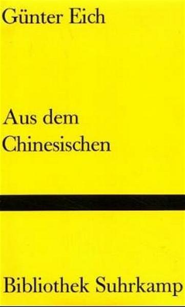 Aus dem Chinesischen