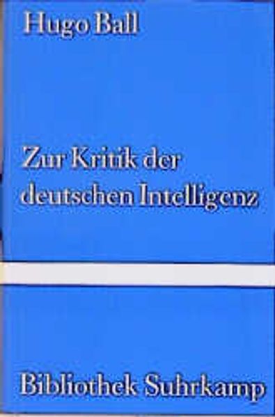 Zur Kritik der deutschen Intelligenz