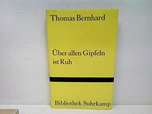 Über allen Gipfeln ist Ruh