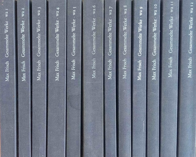 Gesammelte Werke in zeitlicher Folge. Sieben Bände
