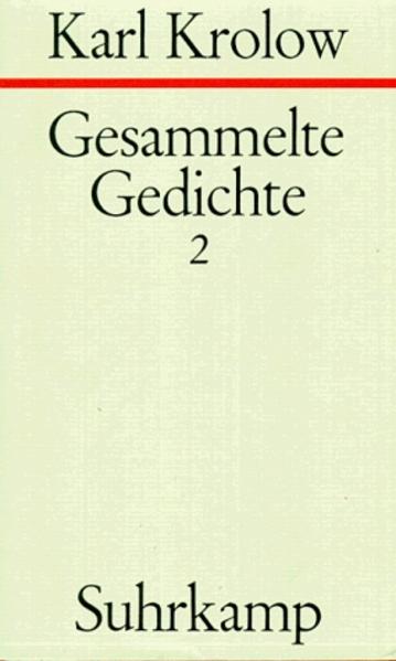 Gesammelte Gedichte. 4 Bände