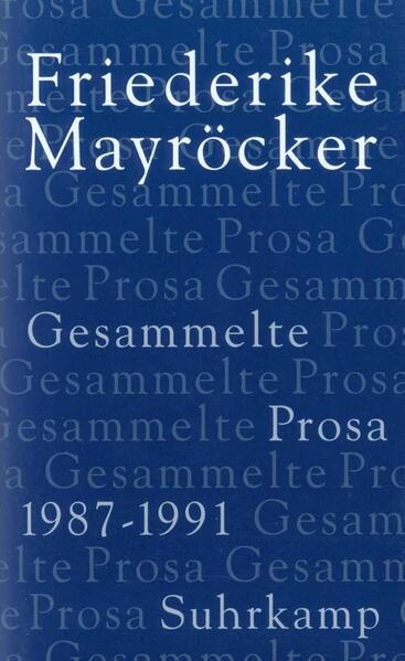 Gesammelte Prosa